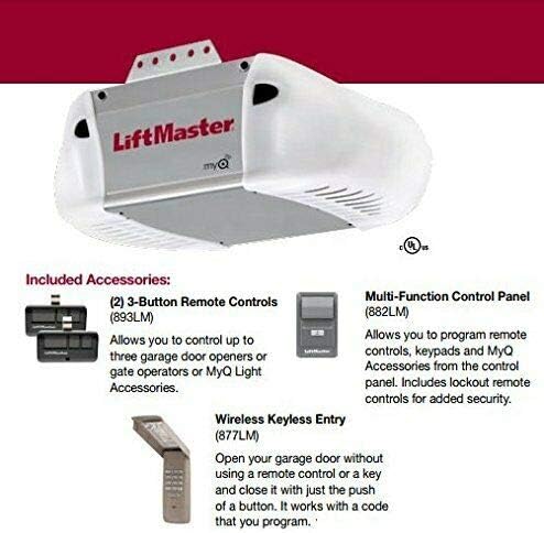 LiftMaster 8365-267 / 3265 Premium Series 1/2 HP Chain Drive NO RAIL ASSEMBLY