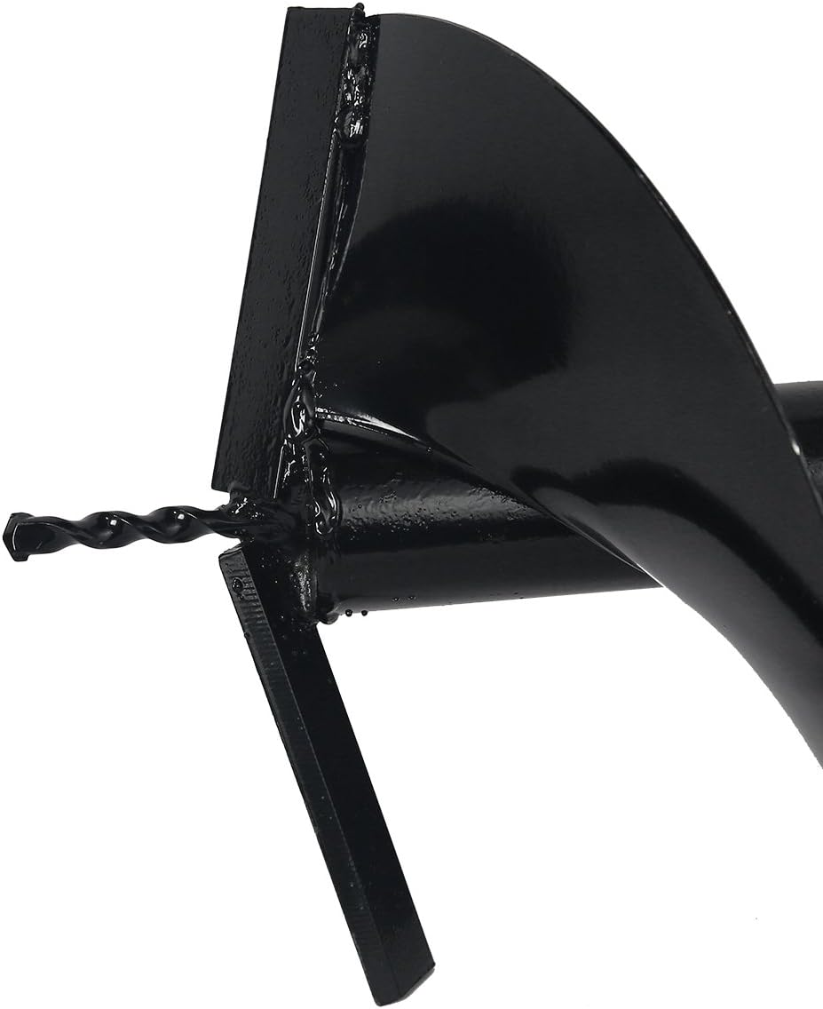 XtremepowerUS Post Hole Digger Replacement Auger Bits Digging 3/4" Shaft Size Plant Fence Dig Planting Hole Fence Dig (12")