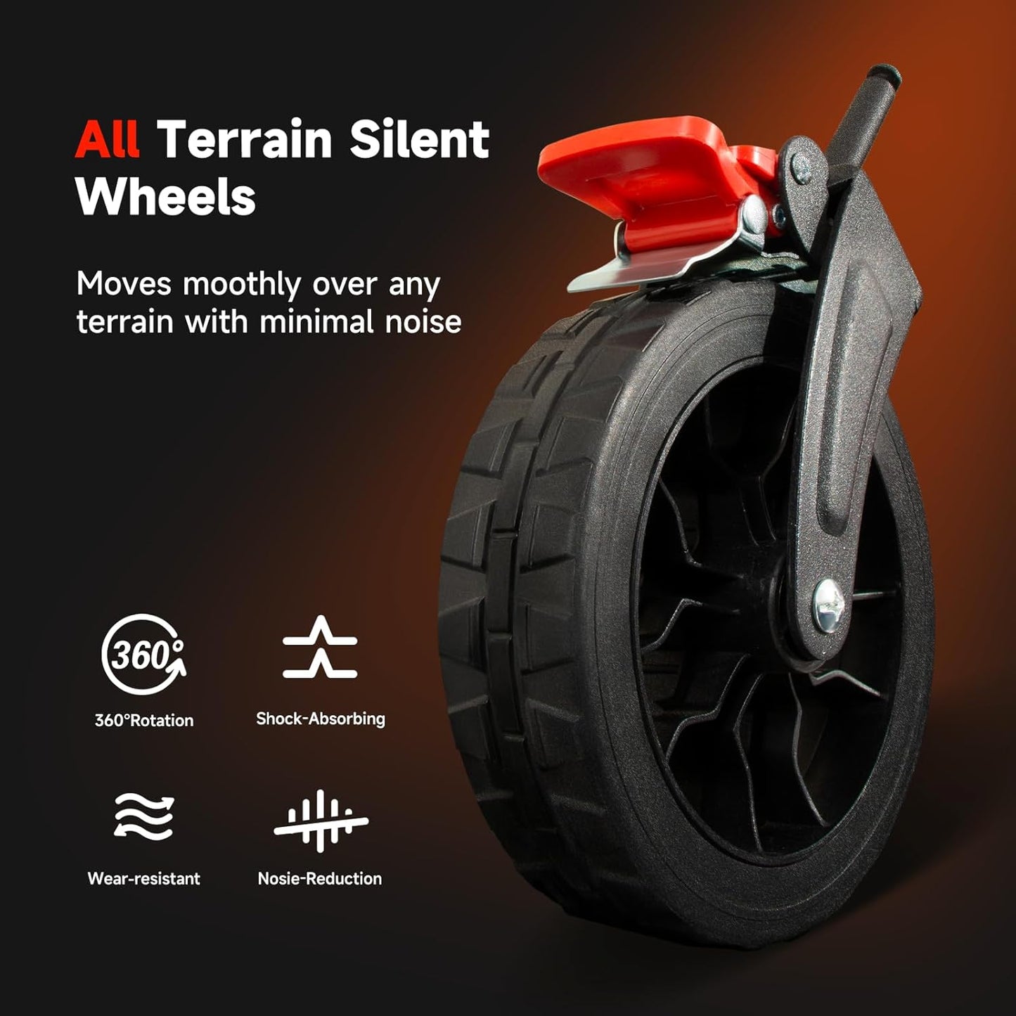 Collapsible Wagon Cart with Wheels Foldable,Folding Beach Wagons Carts Foldable for Grocery Shopping Camping Garden Fishing Sports