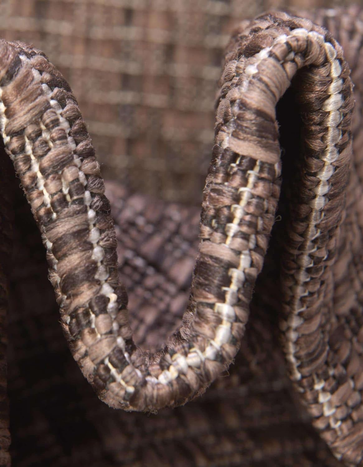 Unique Loom Outdoor Border Collection Area Rug - Soft Border (3' 1" x 6' 1" Hearth Brown/Ivory)