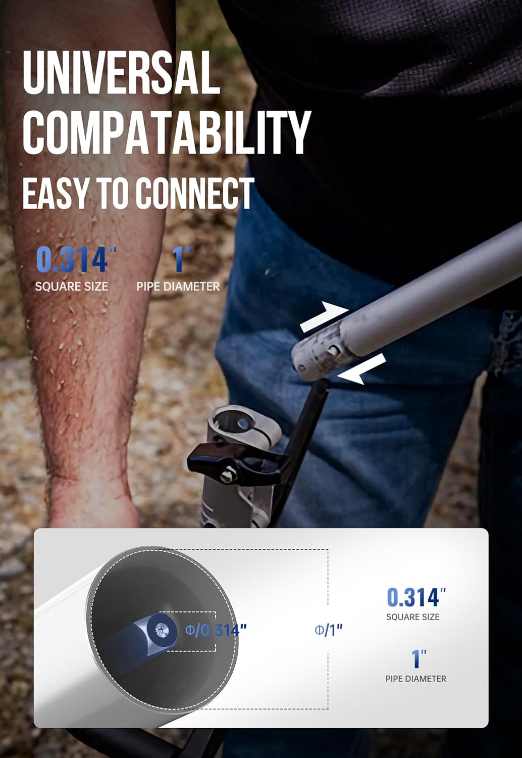 Wild Badger Power Edger Attachment WBEDGERATT