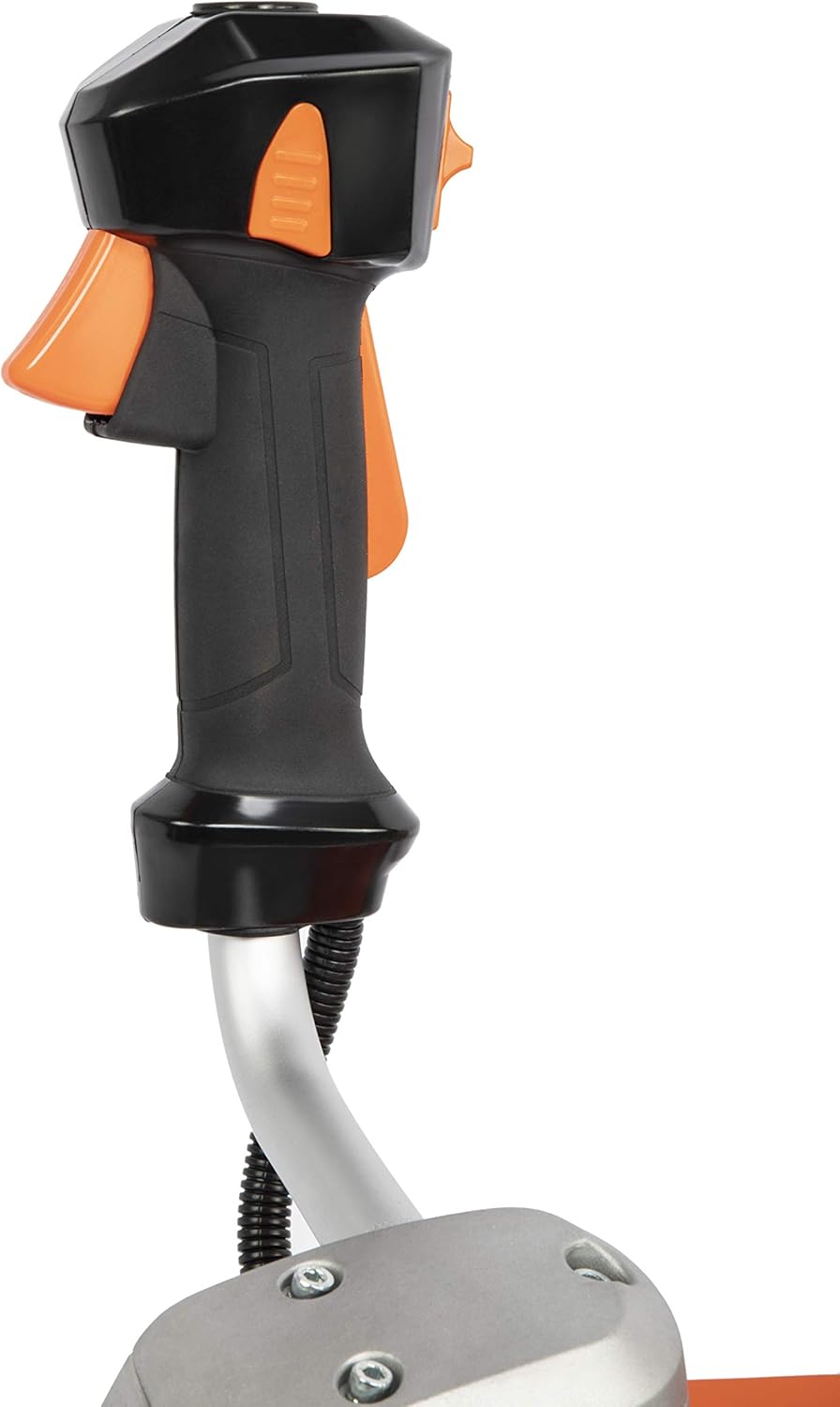 PROYAMA 51.7cc 2-Cycle Gas Powered Weed Eater Weed Trimmer, 3-in-1 Gas String Trimmer and Brush Cutter, Anti-Vibration System Tube Orange…