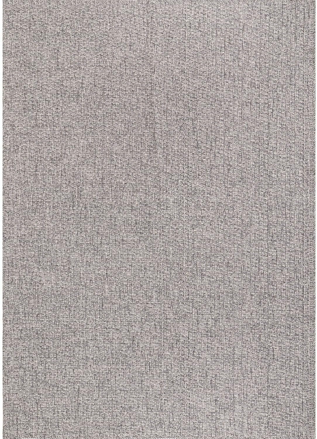 Easy Jute Rug 6x9 Indoor Outdoor Natural Rugs Solid Fiber Rug Woven Area Rug Boho Easy Clean Inside Carpet for Living Room Bedroom Dining Room Hallway or Outdoor Patio Porch (6 X 9 Silver)