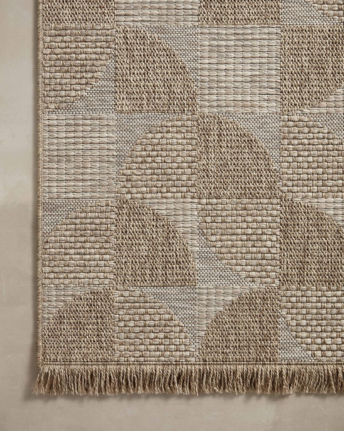 Loloi Dawn Collection Indoor/Outdoor DAW-08 Beige 11'-4" x 15' Area Rug