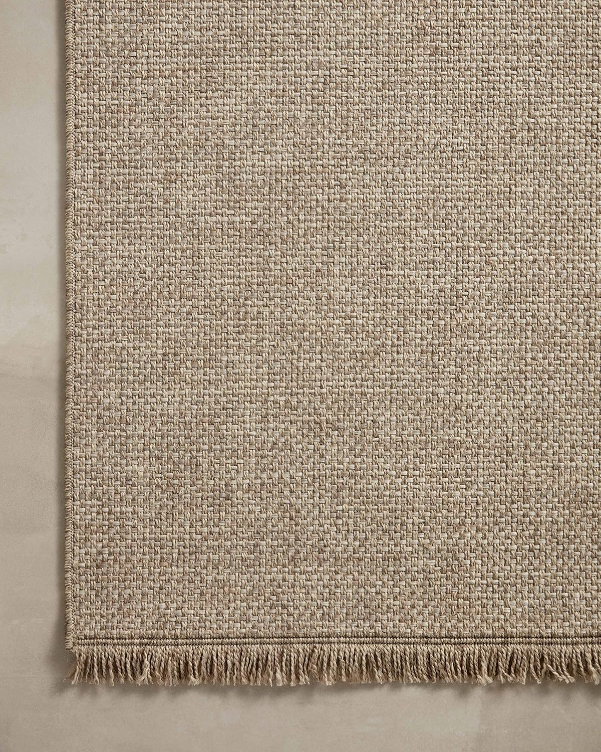Loloi Dawn Collection Indoor/Outdoor DAW-04 Coffee 6'-4" x 9'-2" Area Rug