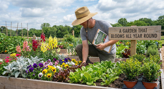 A Garden that Blooms All Year Round: Monthly Planting Guide and Gardening Checklist
