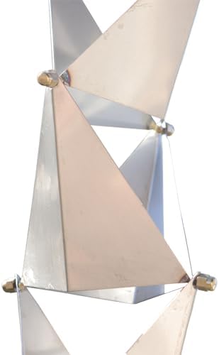 Nutshell Stores Origami Rain Chain - Stainless Steel - 9 Feet