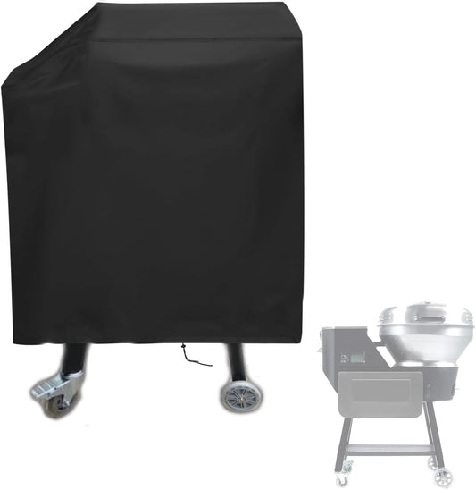 Grill Cover for Recteq RT-B380 & RT-B380X Bullseye Deluxe, Waterproof Outdoor Covers for Electric Pellet Smoker Grill, BBQ - 22.5" D x 38" W x 41" H