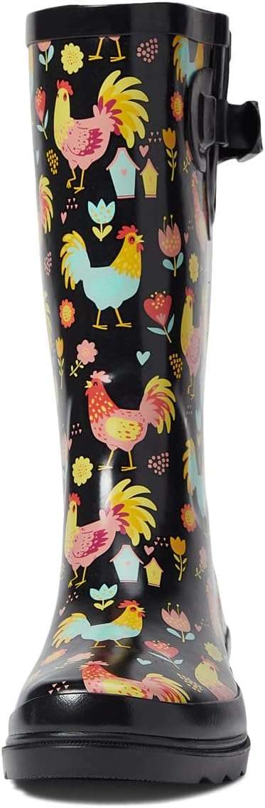 Western Chief Women's Tall Waterproof Rain Boot Outdoor Garden Shoes