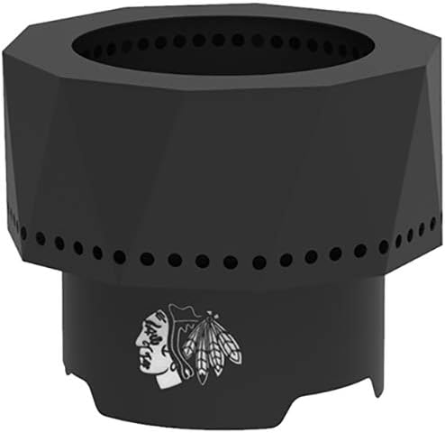 Blue Sky Outdoor Living PFP1513-CB Portable Fire Pit, Chicago Blackhawks