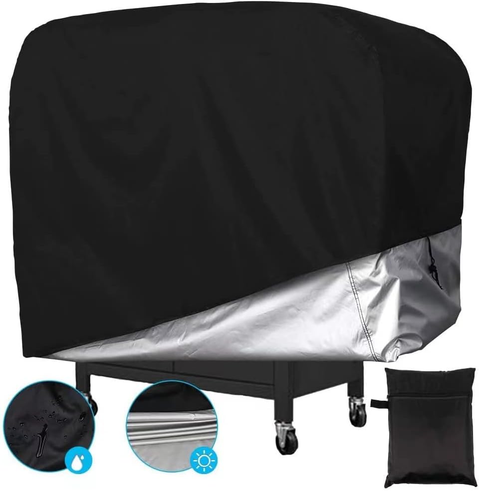 BBQ Grill Cover 32" 36" inch,2 Burner Gas Grill Cover,Outdoor Waterproof Grill Covers,with Adjustable Velcro Strap, Gas Grill Cover Compatible for Weber,Char Broil,Nexgrill Grills,Small Gas BBQ Cover