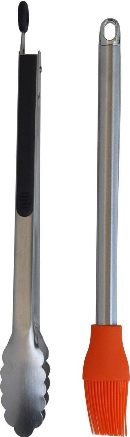 BBQ Coverpro 7553|7107 Barbecue Grill Cover for Weber Genesis E and S series Gas Grills Including Basting Brush and Tongs