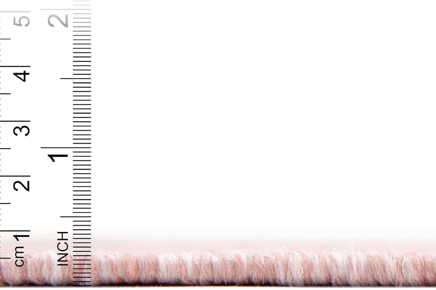 Unique Loom Collection Casual Transitional Solid Heathered Indoor/Outdoor Flatweave Area Rug (10' x 13' 1" Rectangle, Whisper Pink/Ivory)