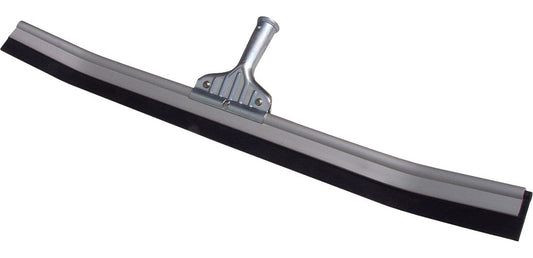 Unger Professional AquaDozer 36” Smooth Surface Curved Floor Squeegee, Flood Cleanup Scrubber for Concrete and Asphalt, Cleaning Tool with Curve Hood to Control and Easily Moves Water and Debris