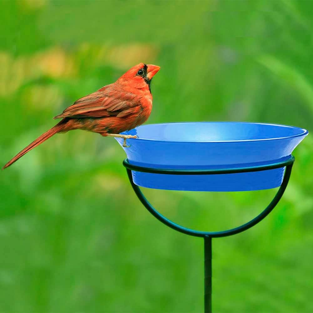 Cuban Garden Stake, M429-200-75, 37 Inch Tall, Bluebird Blue