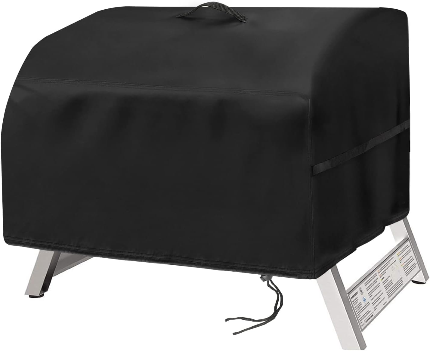 Portable Grill Cover for Megamaster 2-Burner Propane Outdoor Tabletop Grill,Waterproof Small Table Top BBQ Grill Cover,Heavy Duty 600D Outdoor Tabletop Grill Cover