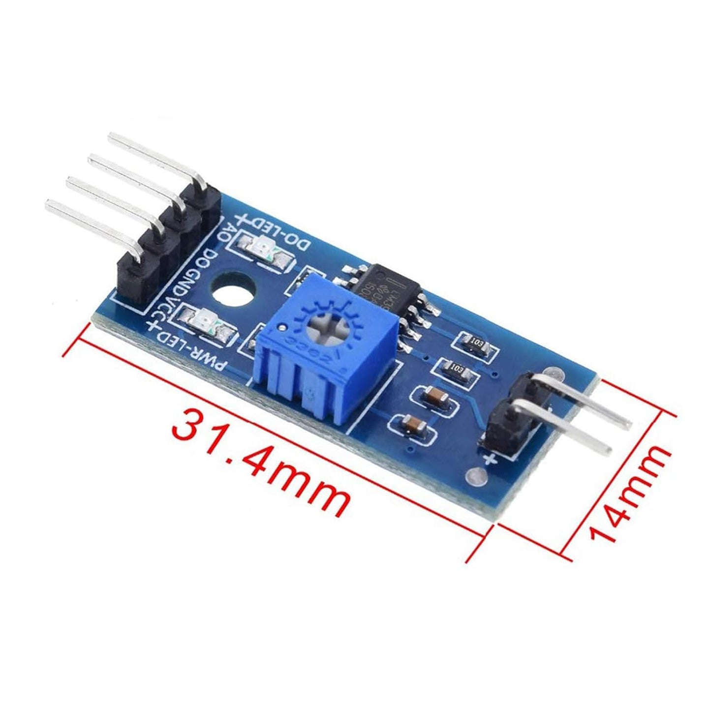 10 Pieces of LM393 3.3V-5V Soil Moisture Detection Sensor, Soil Humidity Sensor,Soil Hygrometer for Arduino Automatic Watering Systems,Robots, and Smart Cars