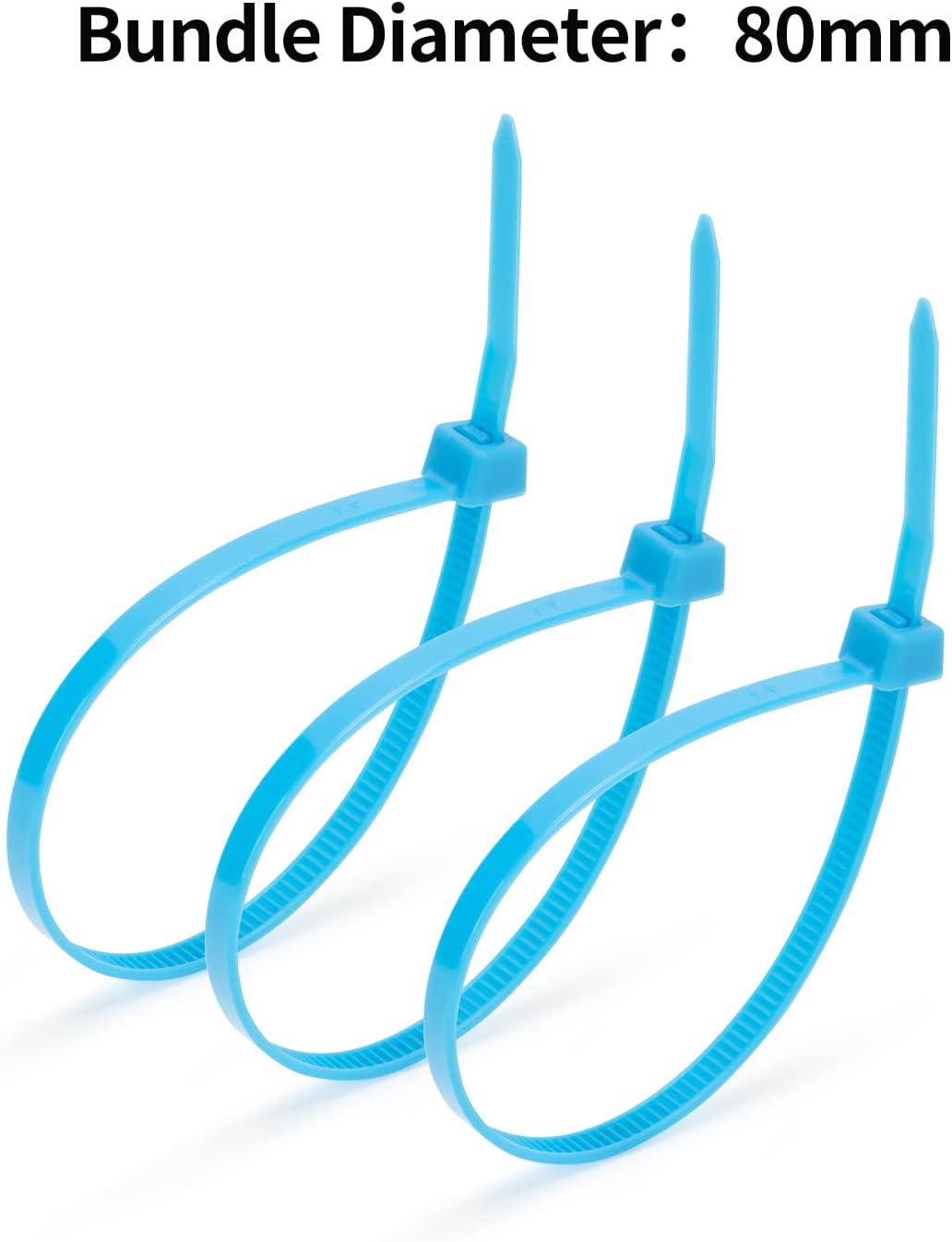 XINGO 100 PCS 12 inch Cable Zip Ties Heavy Duty,120 lbs Tensile Strength, Self-Locking Premium Nylon Zip Ties for Indoor and Outdoor Use (Purple)