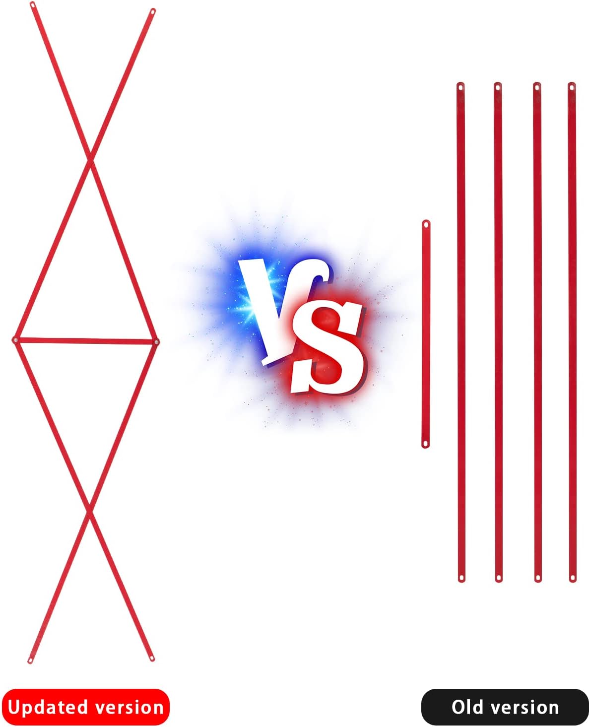 Garden Windmill for Yard Decor, 8 ft Tall Metal Windmill with Spinning Blades, Weather-Resistant Outdoor Windmill for Lawn, Farmhouse, Rustic & Farm Decor, Red