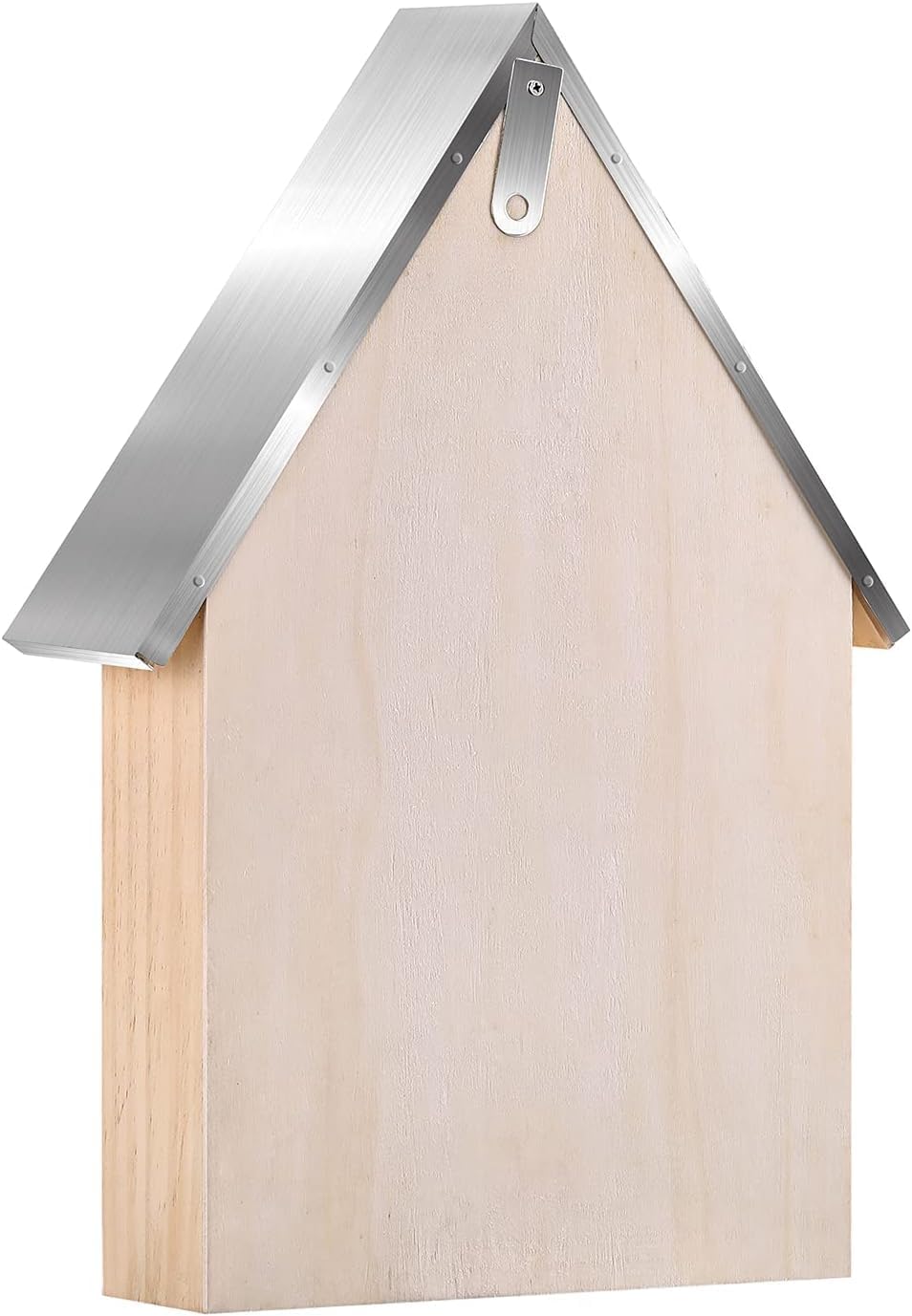 antiai Wooden Mason Insect Bee Butterfly House,Insect Hotel,an Outdoor Hanging Bamboo Habitat for Ladybugs Live,Bee Box,Butterfly Habitat for Garden,12.4 x 12 x 3.9 Inch