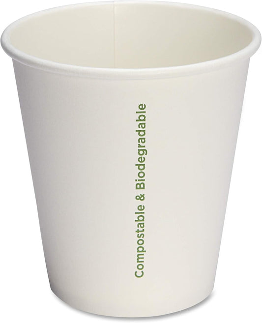 Genuine Joe Eco-friendly Paper Cups, 10oz (Pack of 50)