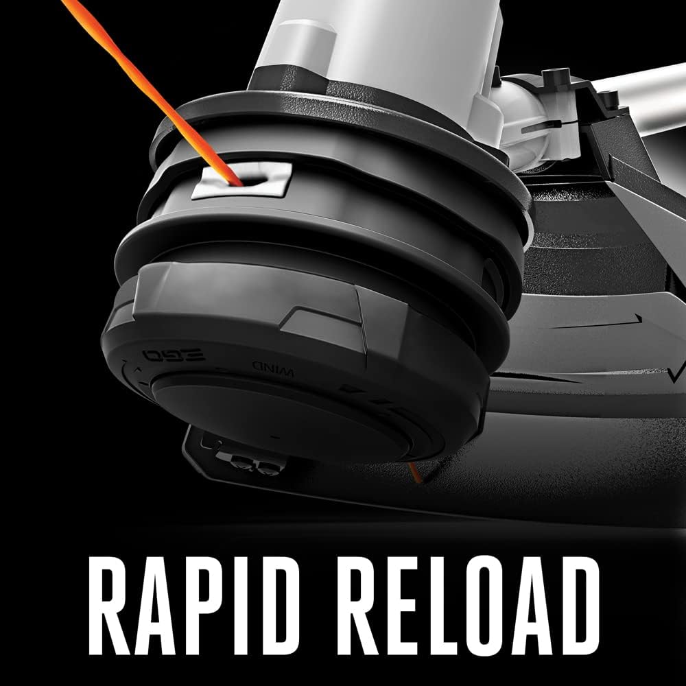 EGO POWER+ String Trimmer, Battery Powered, 15" Trimmer for Weeds and Grass with Rapid Reload, Split Shaft, Includes 56V 2.5Ah Battery and Charger - ST1502SA