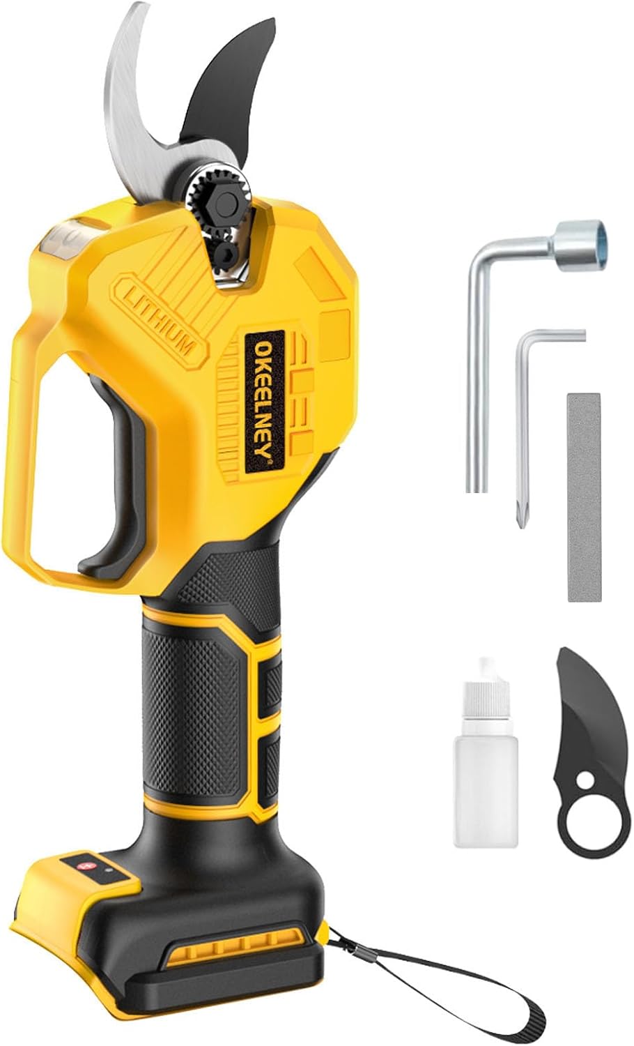 Electric Pruning Shears for DeWalt 20V Max Battery, Brushless Cordless Branch Cutter Pruner with 1.5 inch Cut Capacity for Tree trimming, Shrubs, Gardening (Tool Only)