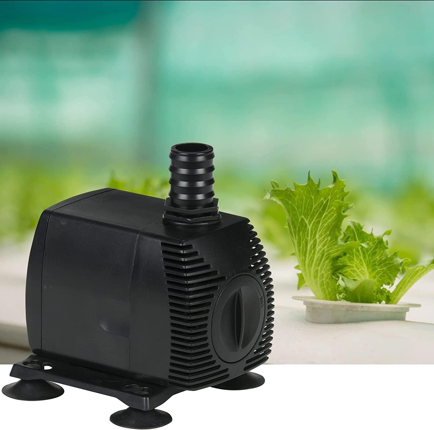 Little Giant PES-800-PW 115-Volt, 875 GPH Magnetic Drive Fountain/Pond Pump with 15-Ft. Cord, Black, 566721