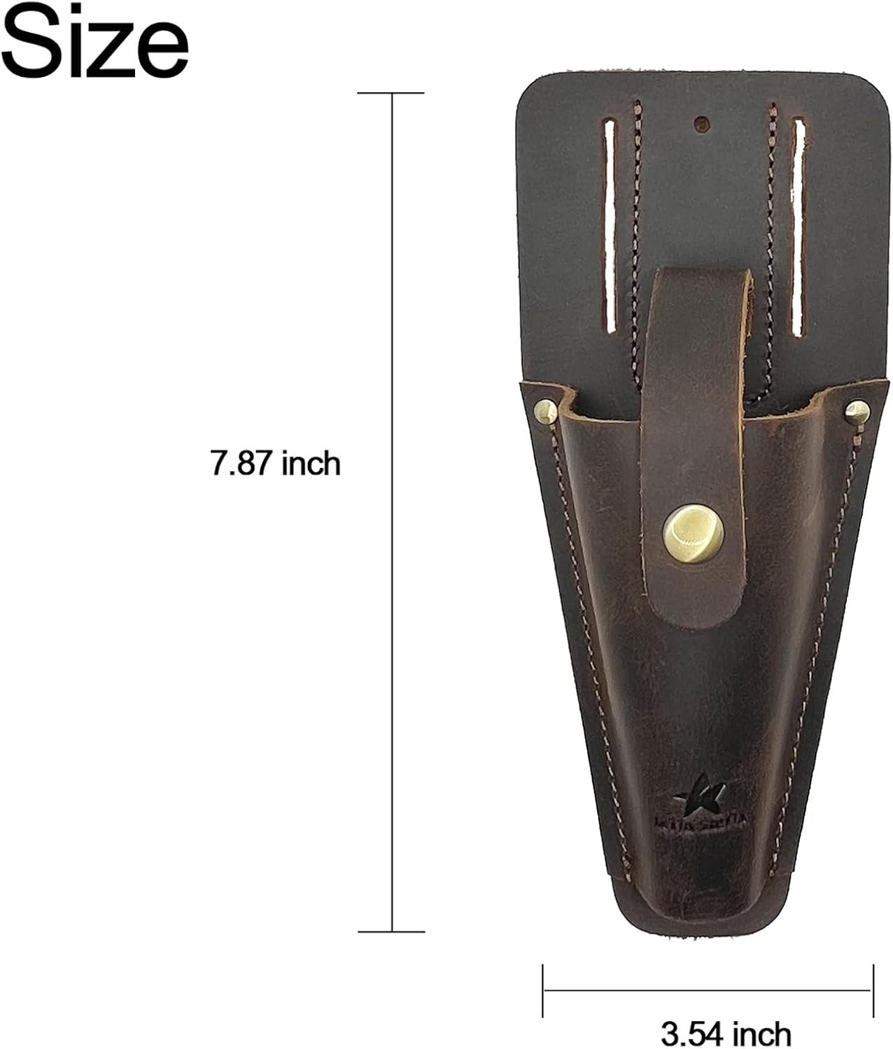 Garden Leather Pruner Sheath,Tool Holster for Gardening Pruning Shears,Durable Scissor Protector Cover