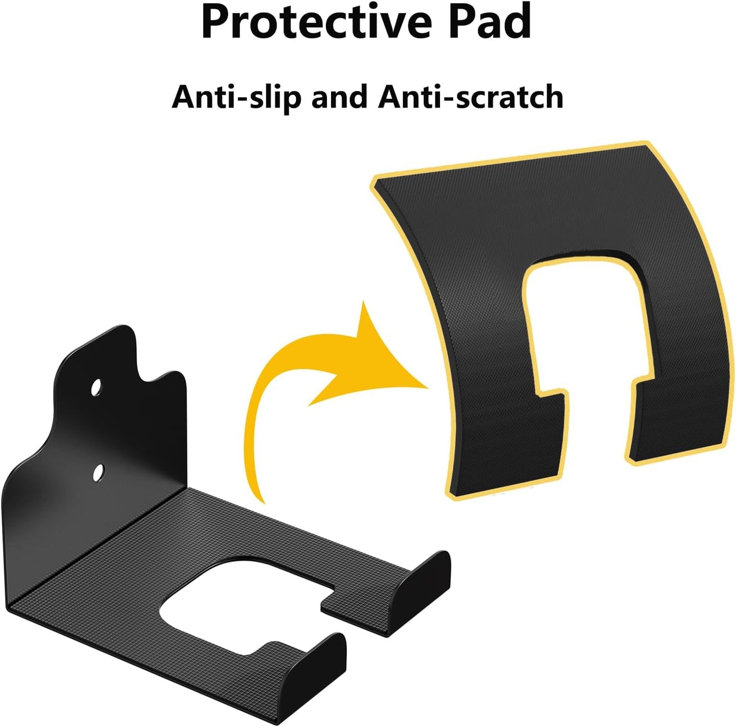 Garage Organizer Trimmer Rack, Garden Power Tool Hanger Weed Whackers Holder Wall Mounted for Grass Trimmer, Hedge Trimmer, Garage Trimmer, Garden Tools,2 Pack