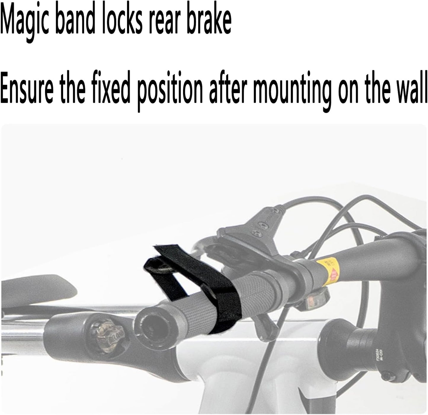 Road Bike Wall-Mounted, Swivel Bike Rack, Snap-on Bike Wall Mount, Garage Bike Rack, Wall Mounted Bike Rack, Space Saving Wall Mounted Bike Rack Black(Highway model)