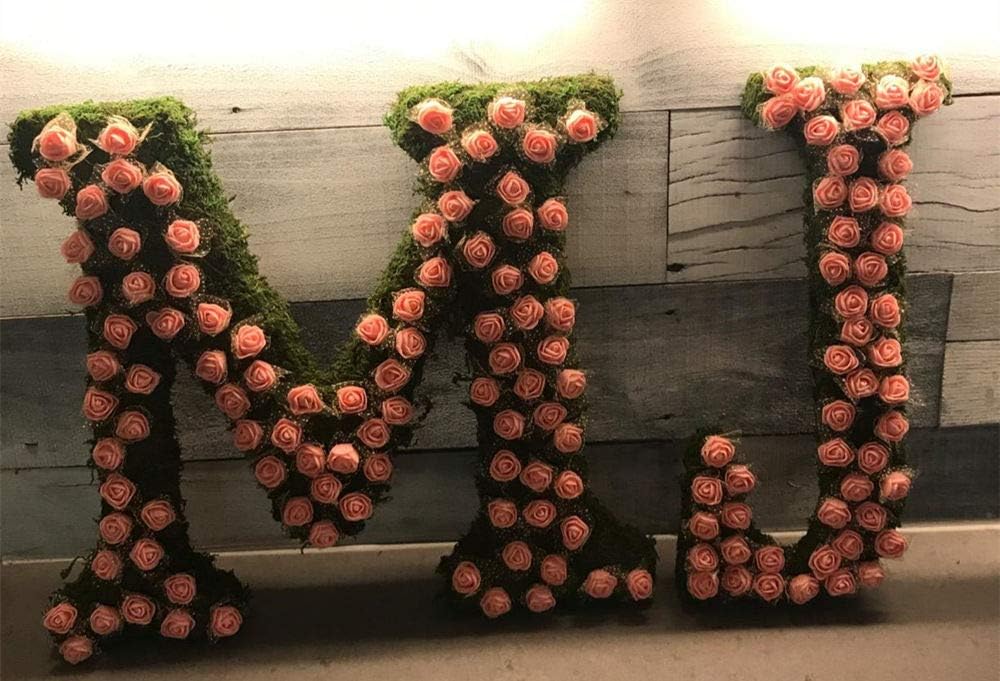 144 Pieces 2cm Mini Fake Rose Flower Heads Foam Artificial Roses for Valentine Day Wedding DIY Decor Craft (Bottom add Gauze) Orange