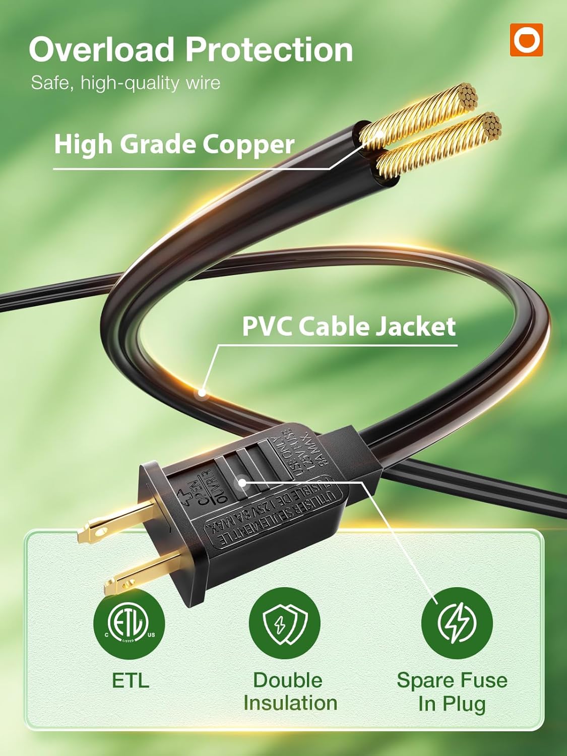 addlon 36 FT Outdoor String Lights Commercial Grade Weatherproof Strand, 15 Edison Vintage Bulbs, 12 Hanging Sockets and 3 Spare Bulbs, ETL Listed Decorative Cafe Patio Lights for Bistro Garden