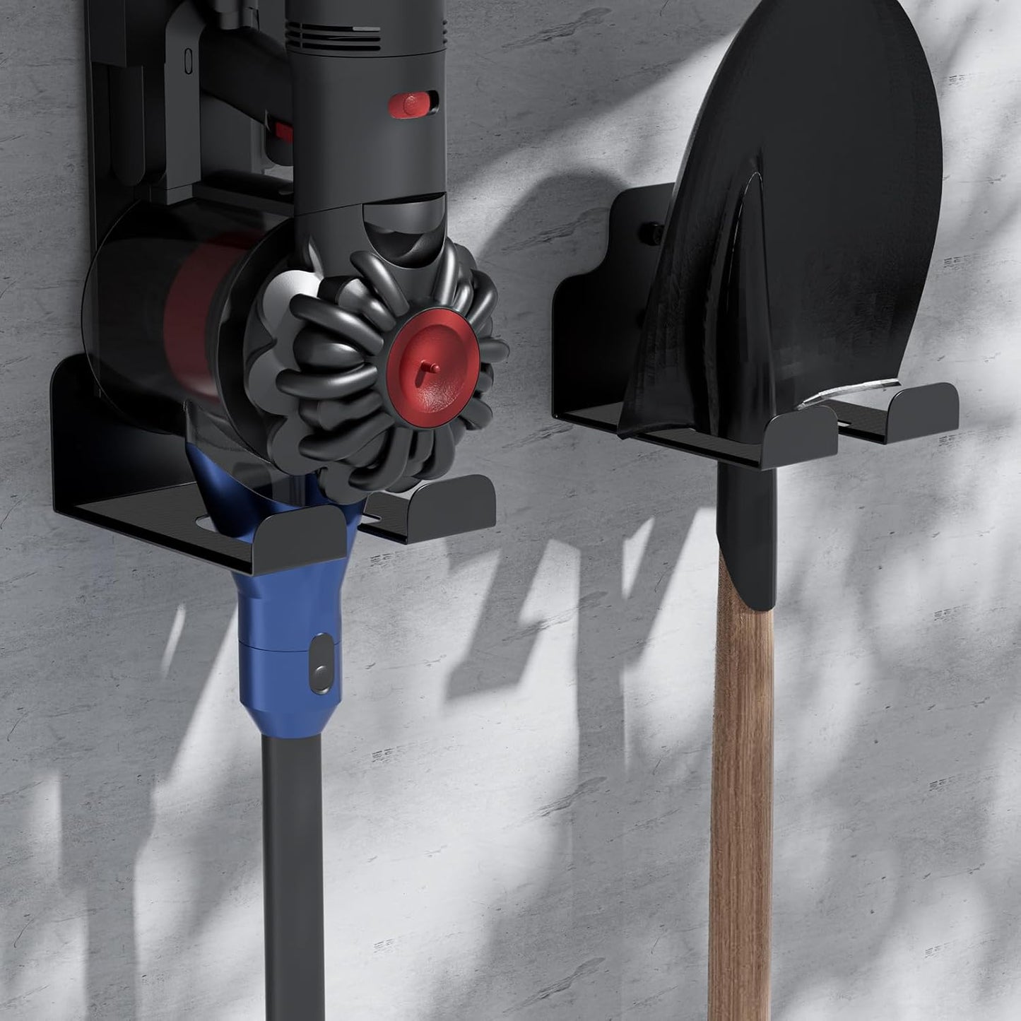 Garage Organizer Trimmer Rack, Garden Power Tool Hanger Weed Whackers Holder Wall Mounted for Grass Trimmer, Hedge Trimmer, Garage Trimmer, Garden Tools,2 Pack