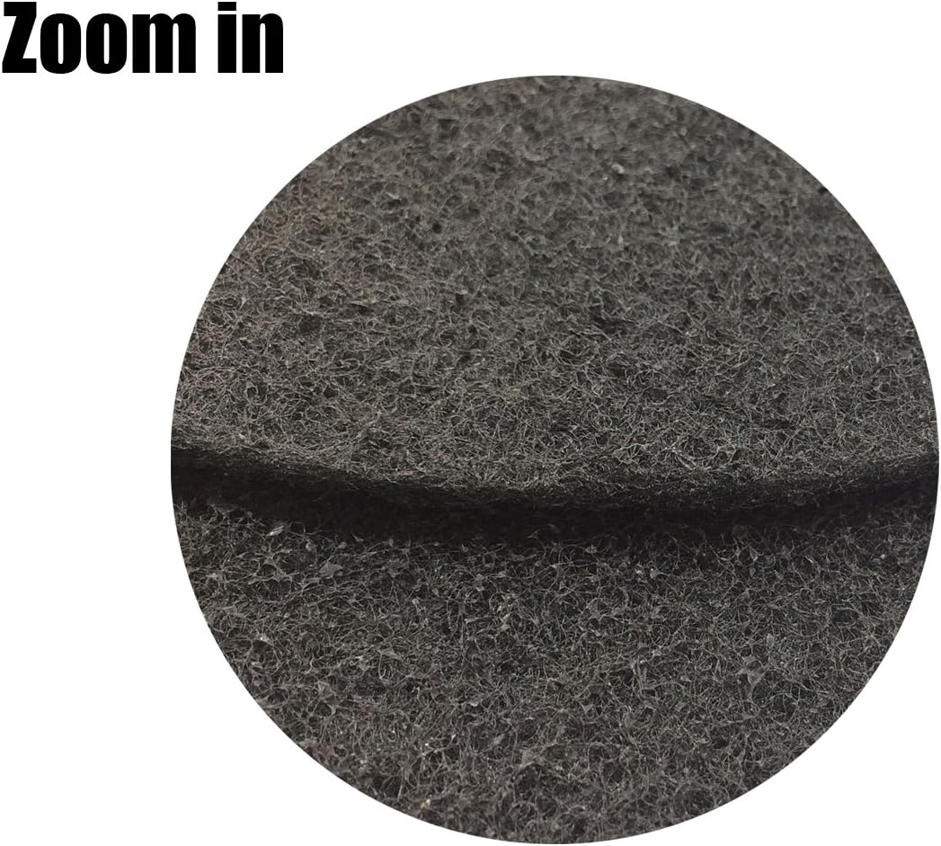 6.7inch Charcoal Filters for Kitchen Compost Bin Pail Replacement Filter Countertop Home Bucket Refill Sets, Round