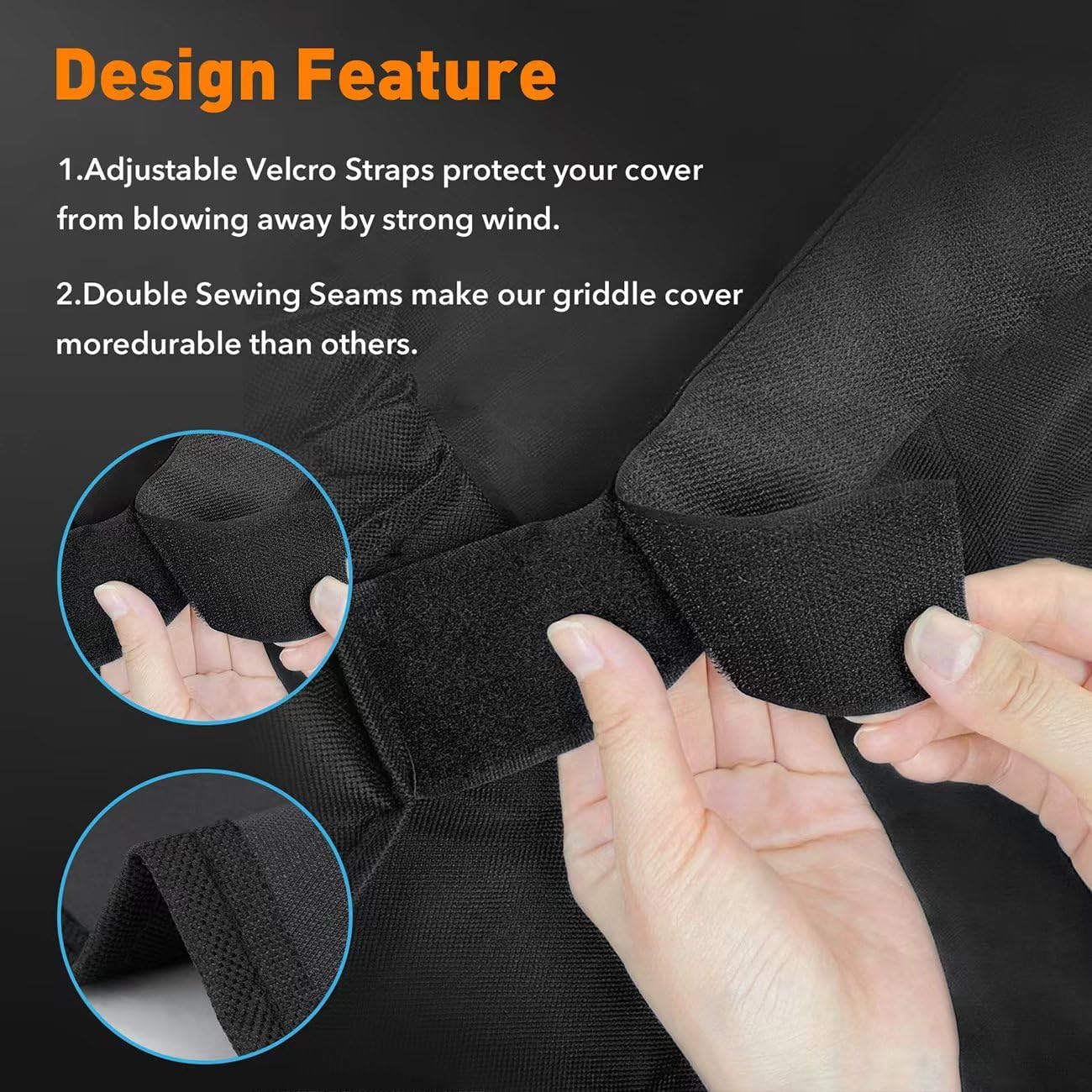 ZBXFCSH Heavy Duty Replacement Grill Cover Compatible with Z Grill 600 Series 600D 6002B L6002E 600D3E 6002B2 Pellet Grill and Smoker