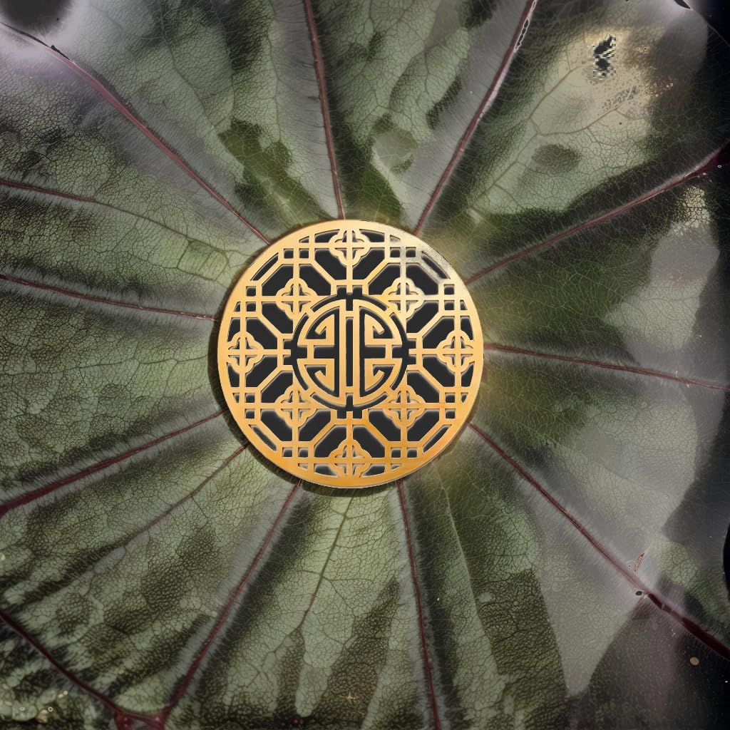 Copper Bird Bath Purification Disk, Water Wiggler for Bird Bath, Bird Bath Copper Disk, 1mm Reinforced 99% Pure Copper Cleaning Disk, Universal Fit for Outdoor Birdbaths, 4 Inch in Diameter (B)