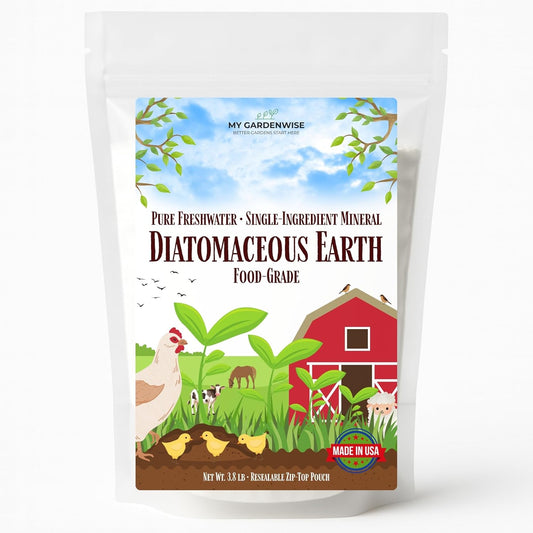 Diatomaceous Earth Food Grade – Diatomaceous Earth (DE) Powder – Pets & Plants Safe – Made in USA (3.8 lb)