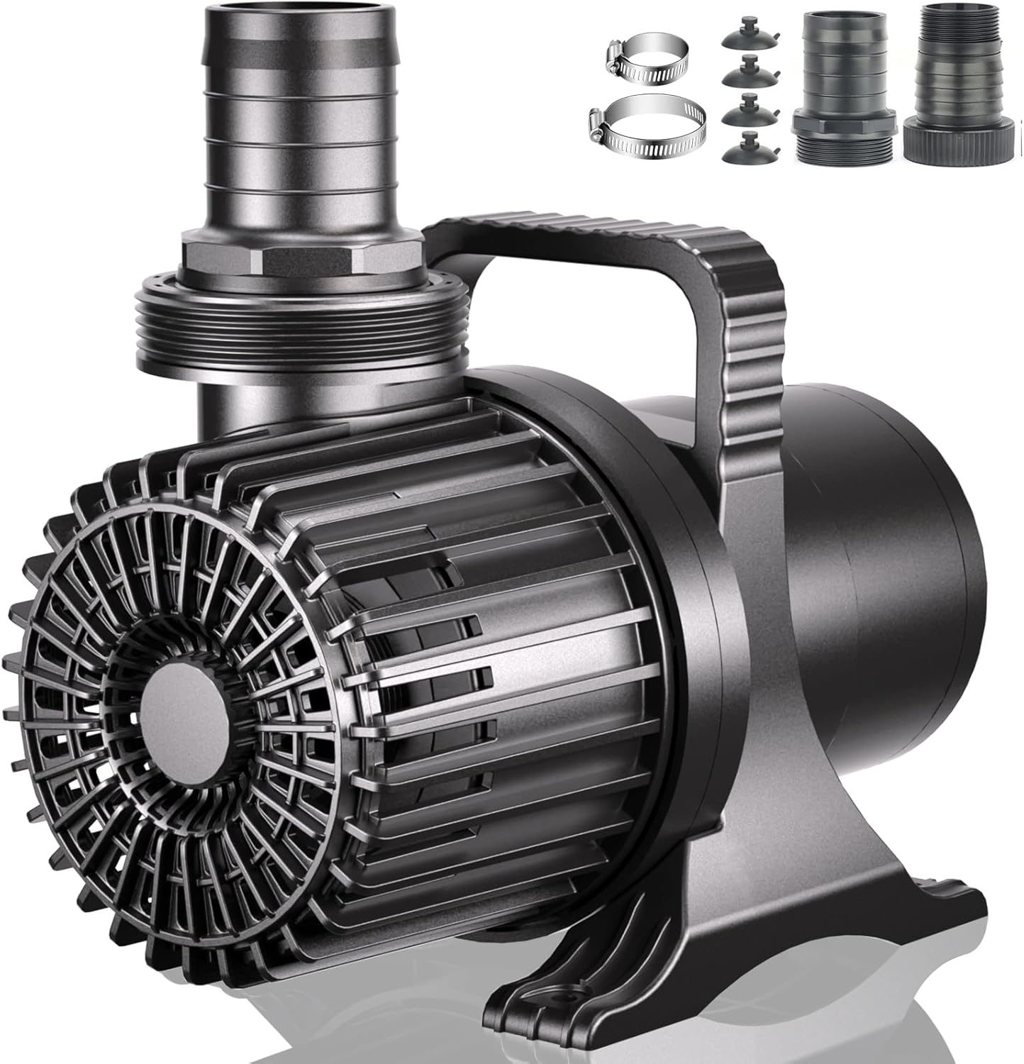 WaterRebirth (8600GPH 520W, UL listed) High Flow Submersible Water Fountain Aquarium Sump Pond Electric Waterfall Pump PS-8600