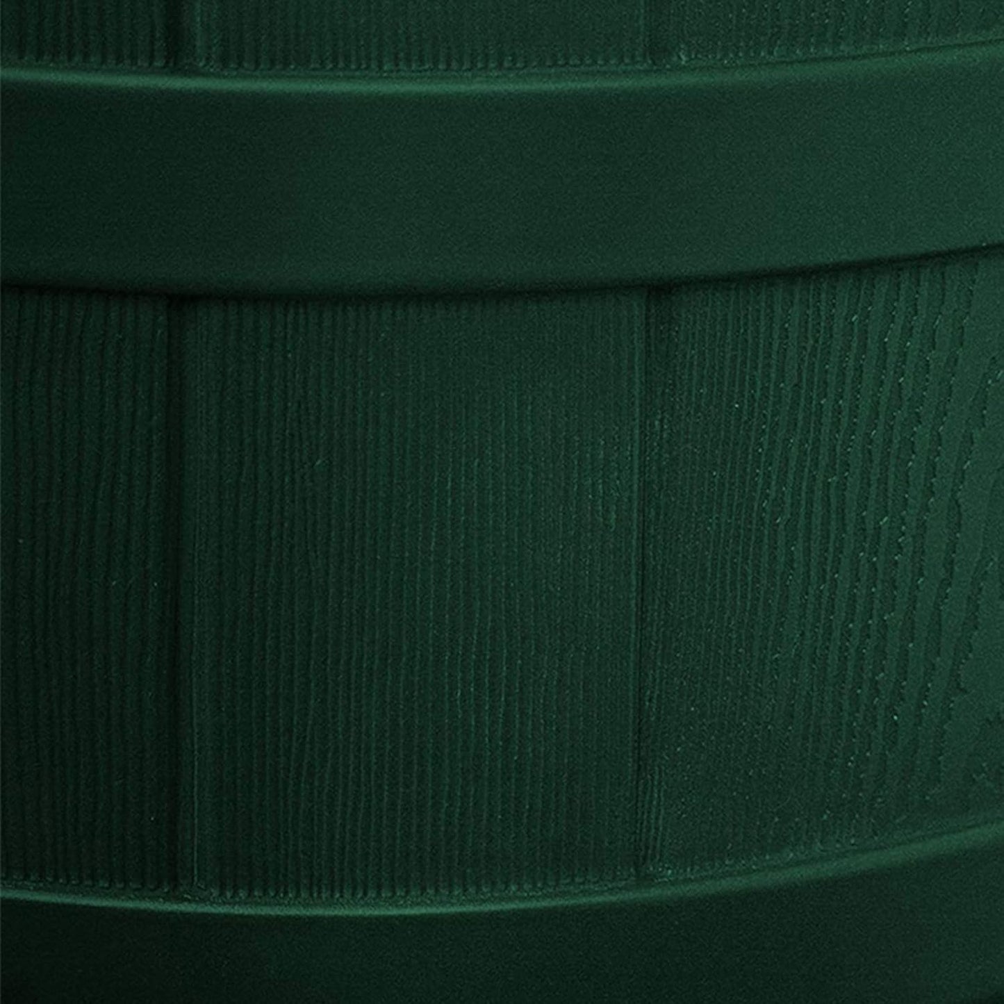 Good Ideas Rain Wizard Water Storage Collection Barrel with Brass Spigot, Safety Screen, and 50 Gallon Capacity, Green (3 Pack)