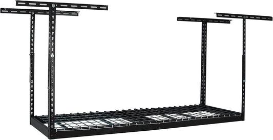 MonsterRAX - 2x6 Overhead Storage Rack (Hammertone, 18"-33" Ceiling Drop Down)