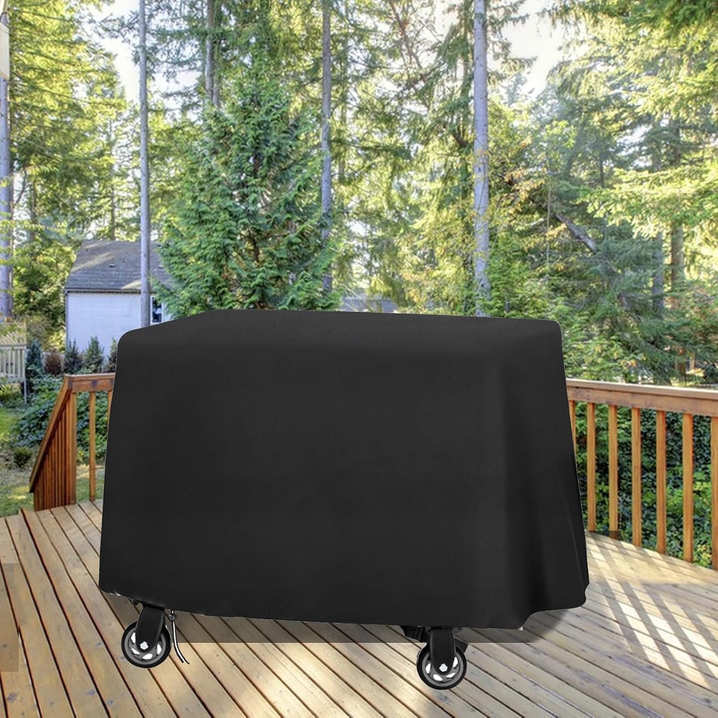 Grill Cover for Recteq Deck Boss 800, Waterproof Outdoor Covers for Electric Pellet Smoker Grill- 24" D x 47" W x 44" H