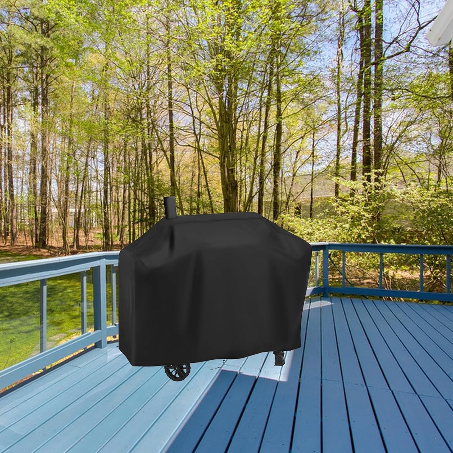 Grill Griddle Cover for Royal Gourmet 24-Inch Charcoal Grill CD1824EH-SC, Portable Gas BBQ Covers, Waterproof Outdoor Propane Grills Cover-22 D x 49" W x 41" H