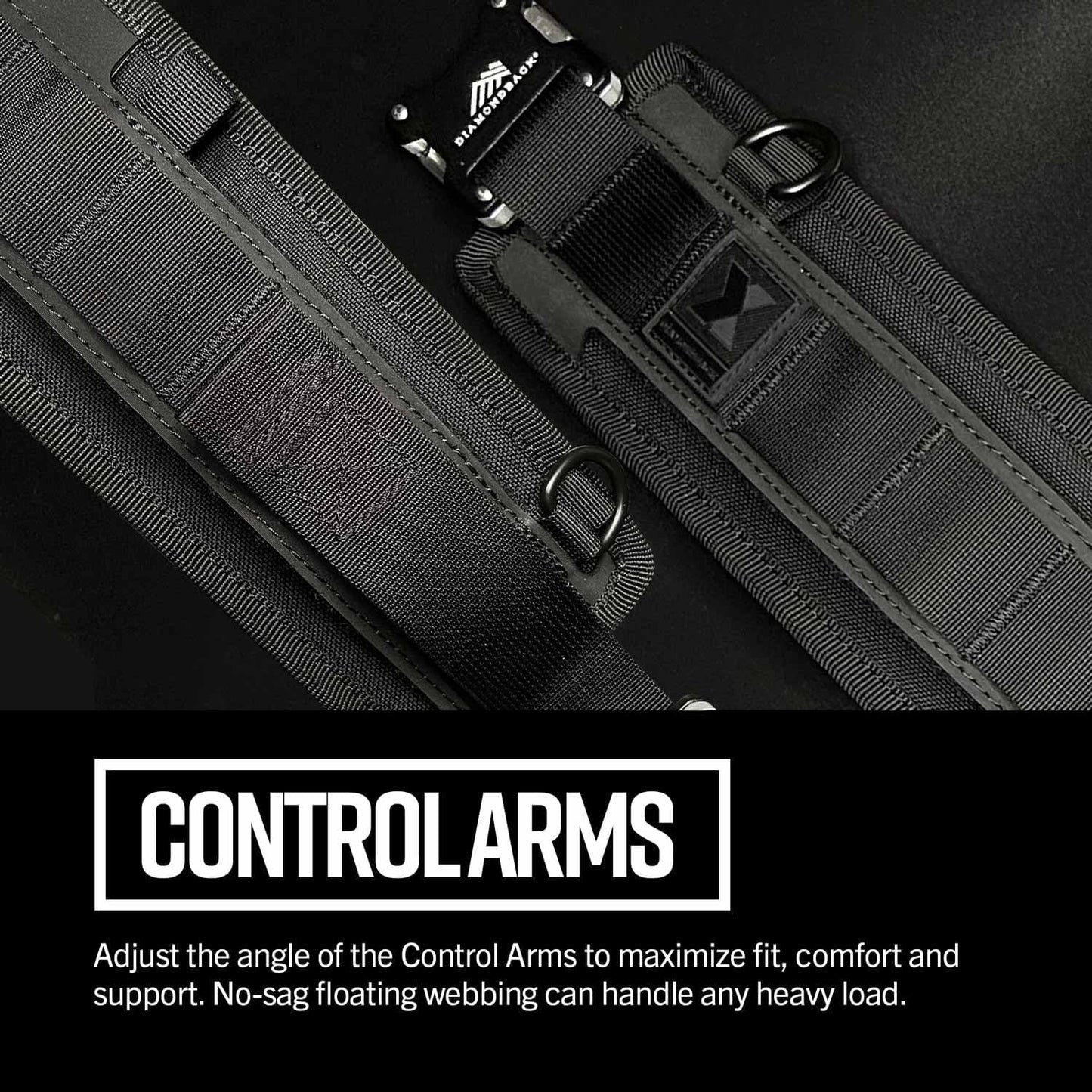 Diamondback Tempo Tool Belt - Tool Belts for Men with Lumbar Support - Utility Belt with 10 Attachment Points for Tool Belt Pouches (M/L)