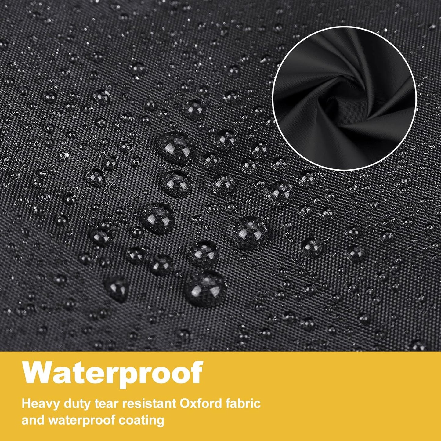 tonhui Grill Cover for Weber Traveler Portable Gas Grill 9010001, Outdoor Heavy Duty Waterproof Oxford Fabric Weather Resistant