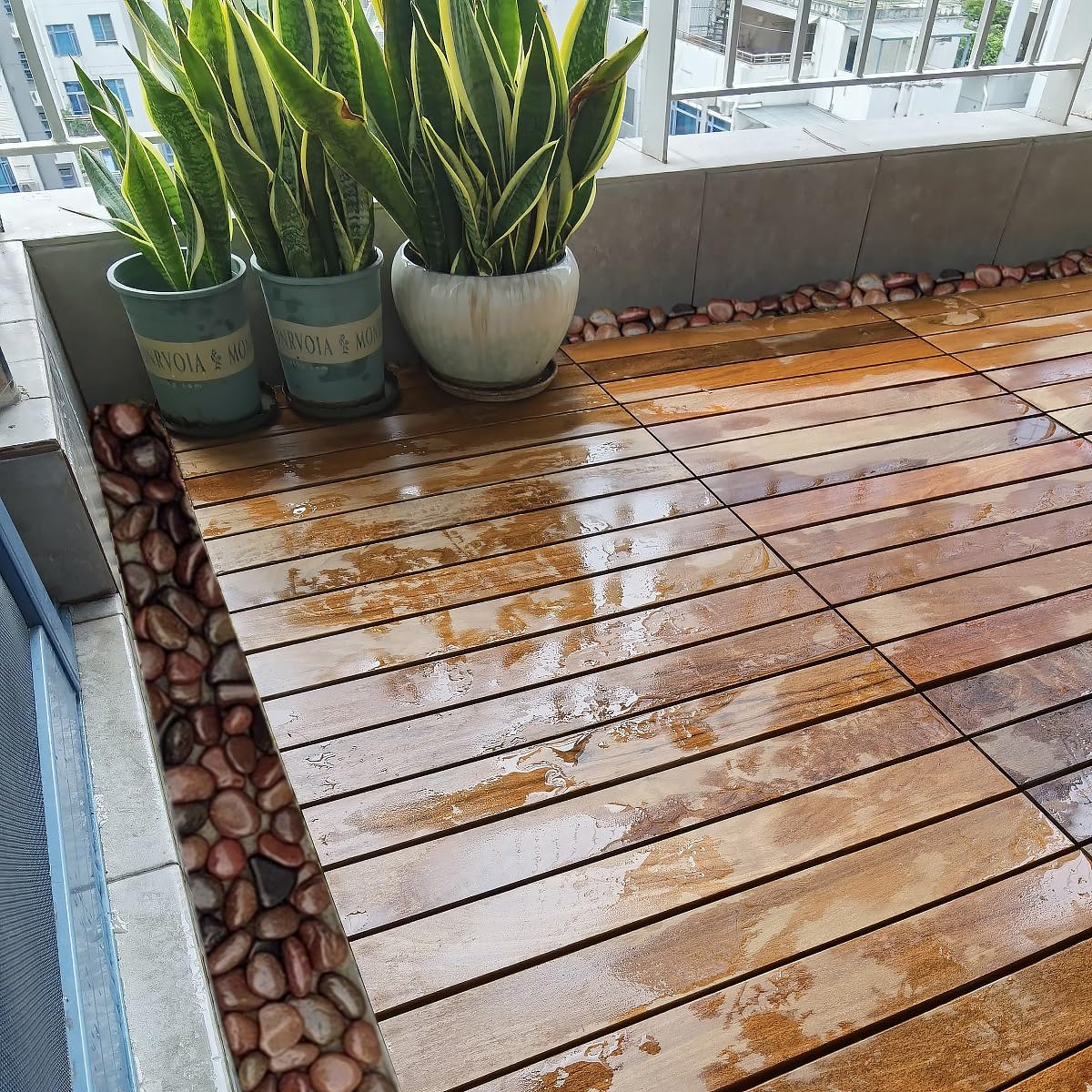 Rocks for Plant 5lbs, Red River Rocks 2-3 Inch Natural Pebbles for Indoor Plants, High Polished Decorative Stones Vase Filler Fish Tank Aquariums Landscaping Garden