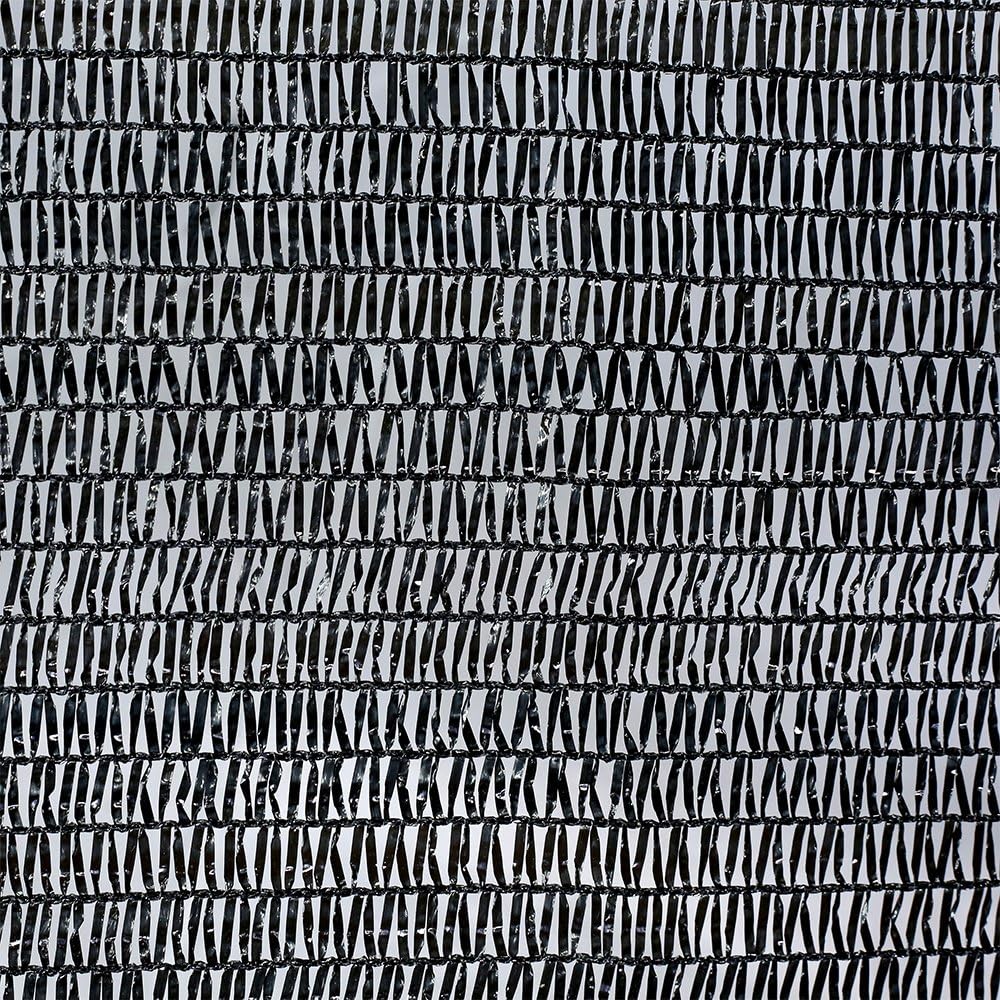 Agfabric 6.5 X 20ft 30% Sun Shade Sun Shade Fabric Sunblock Shade Cloth Cover with Clips for Plants, Black