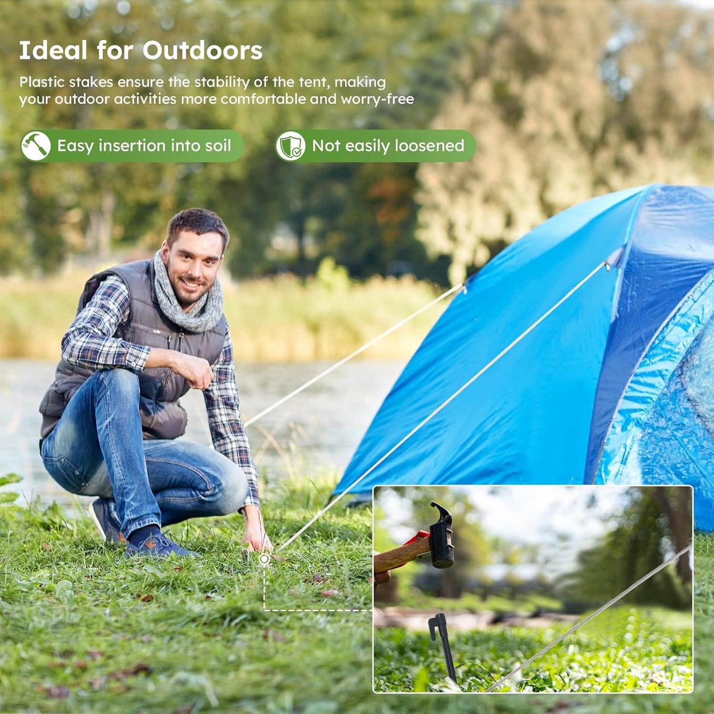 1/8" Wire Rope Kit, 200FT Steel Wire Cable, Vinyl Coated Stainless Steel Cable with Turnbuckles for Outdoor, Garden, Kitchen and Craft Projects