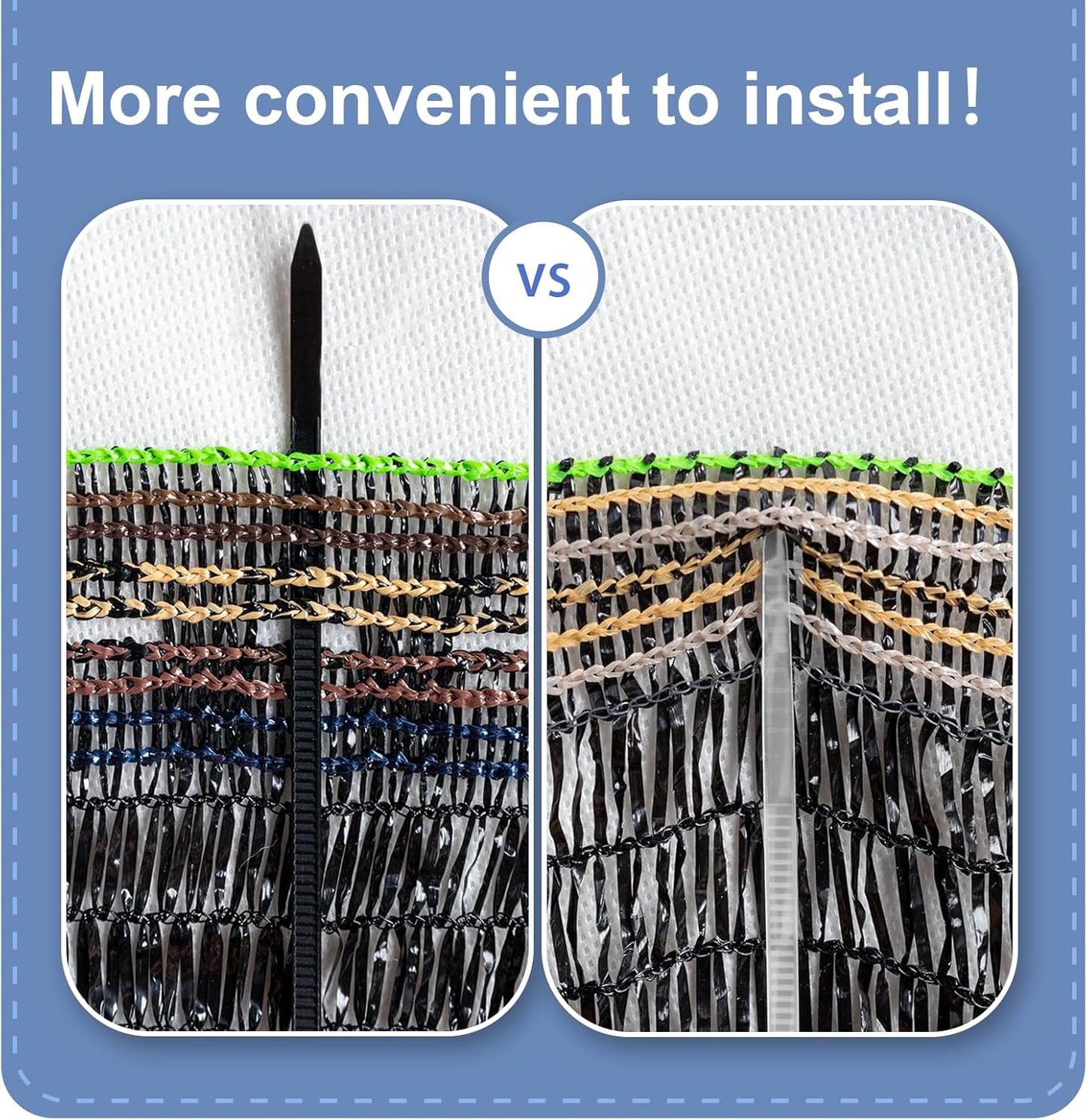 LOVE STORY 8x8FT 55% Black Shade Cloth Sun Shade Net UV Resistant Mesh Tarp Plant Cover Sunblock Net for Garden,Greenhouse,Vegetables,Flowers