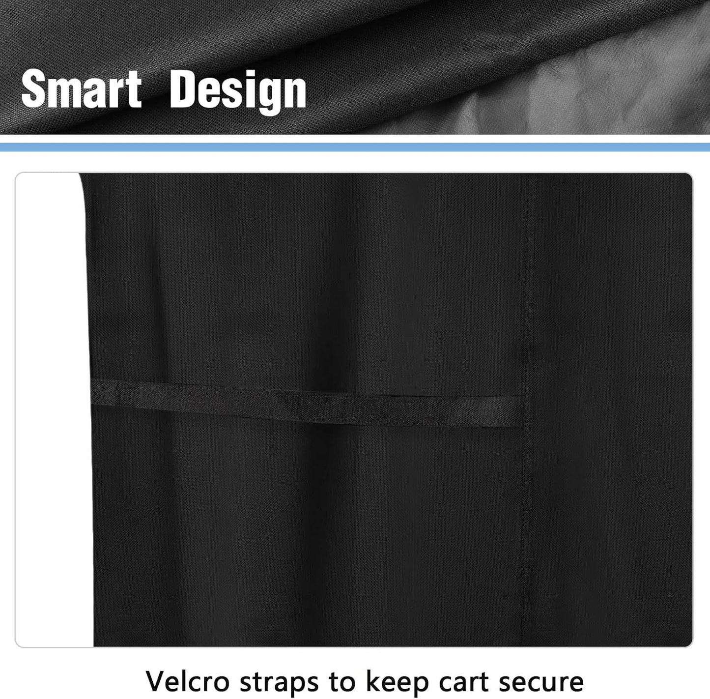 Kingling Grill Cover Fits for Captiva Designs 2-Burner Propane Gas Grill, Waterproof Heavy Duty Barbecue Griddle Cover - 37''x20''x35''